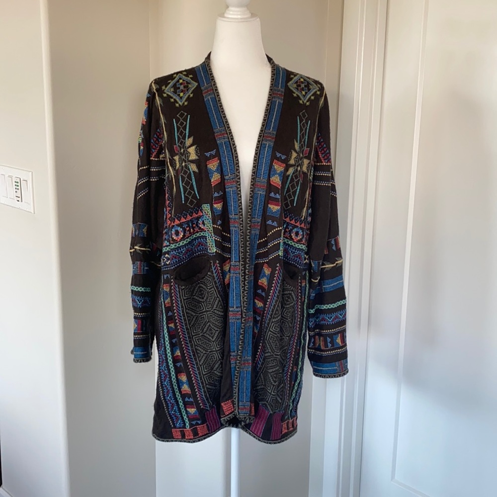 Johnny Was Kimono Cardigan